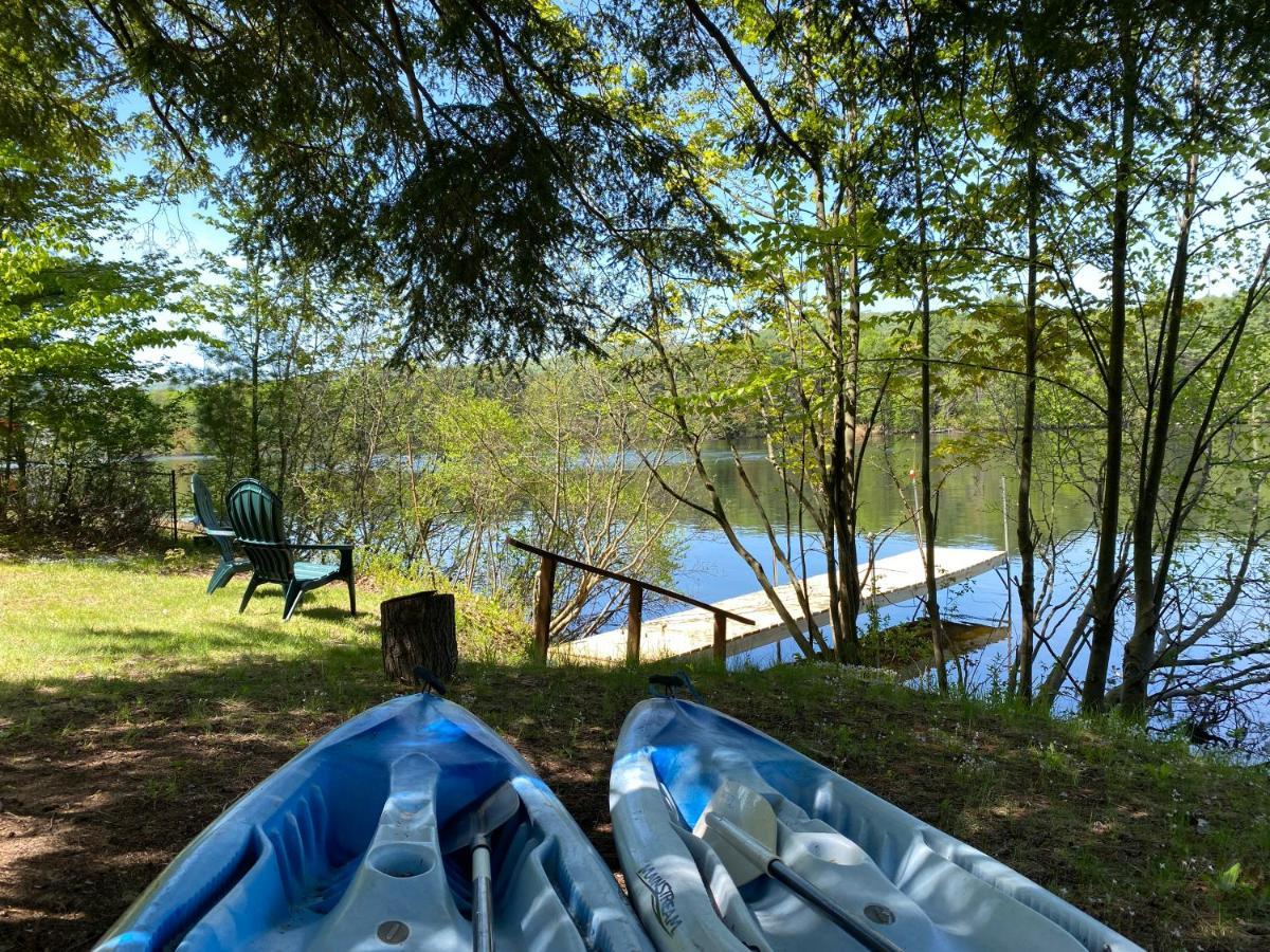 Adirondack Waterfront Cabin Upper Hudson Tributary Villa Lake Luzerne Екстериор снимка