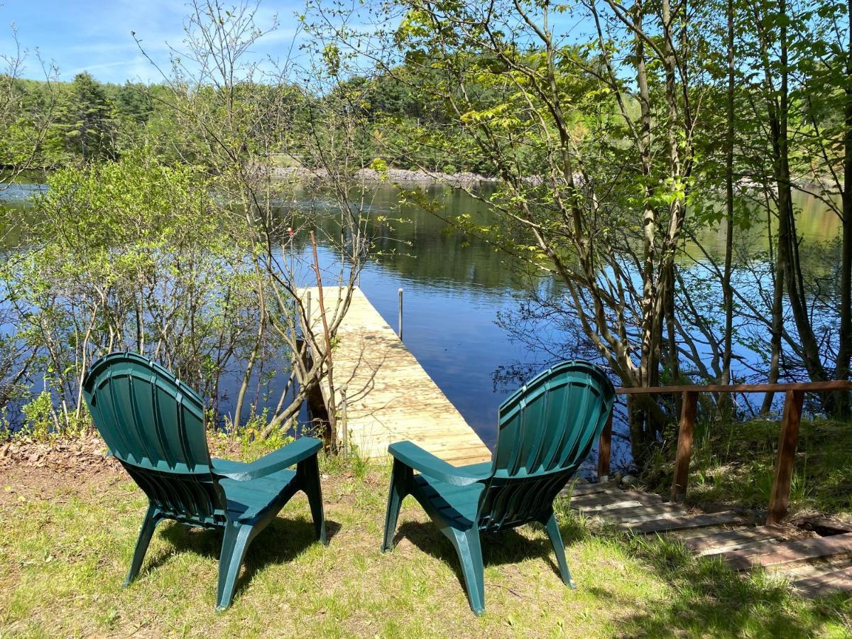 Adirondack Waterfront Cabin Upper Hudson Tributary Villa Lake Luzerne Екстериор снимка