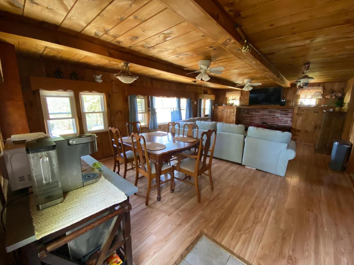 Adirondack Waterfront Cabin Upper Hudson Tributary Villa Lake Luzerne Екстериор снимка