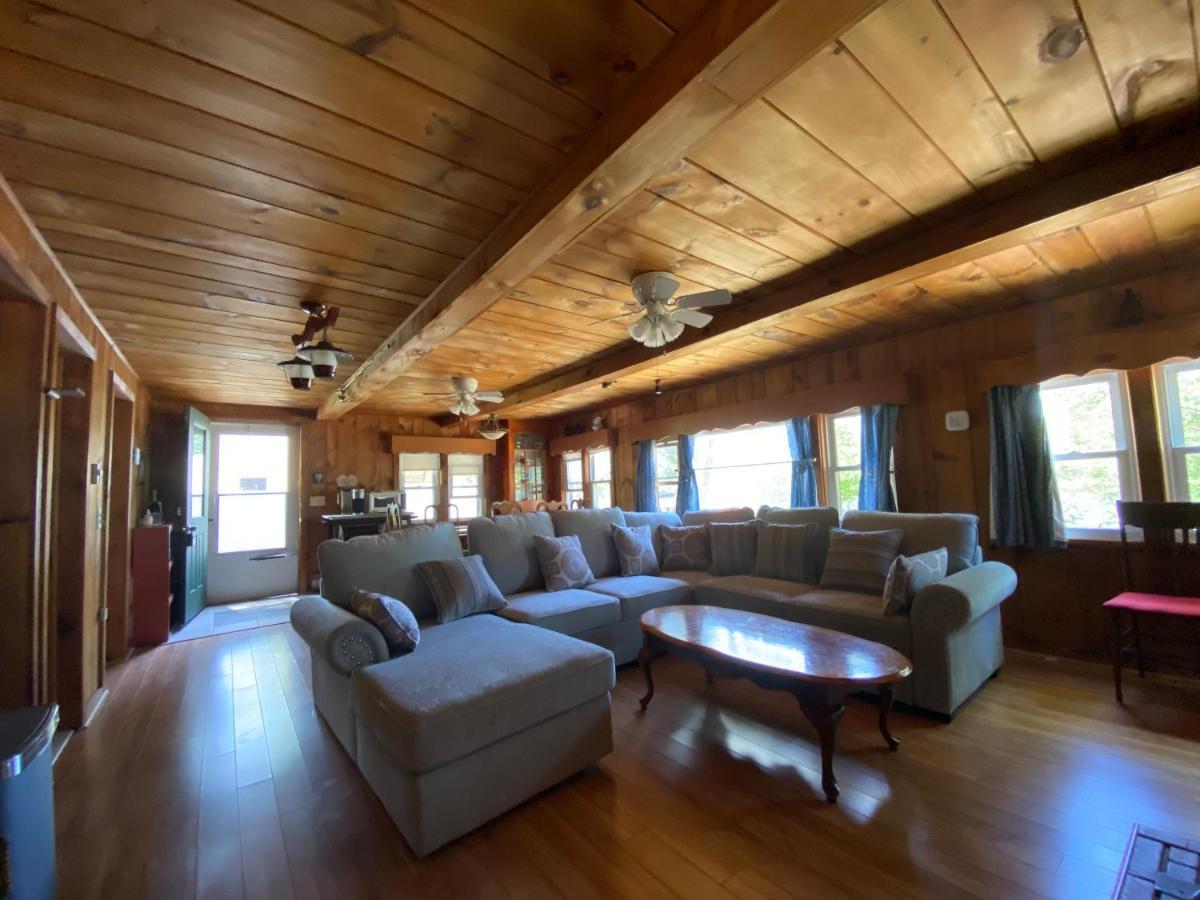 Adirondack Waterfront Cabin Upper Hudson Tributary Villa Lake Luzerne Екстериор снимка