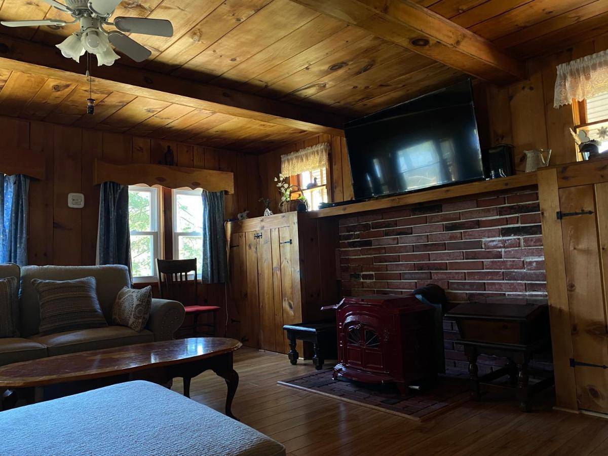 Adirondack Waterfront Cabin Upper Hudson Tributary Villa Lake Luzerne Екстериор снимка