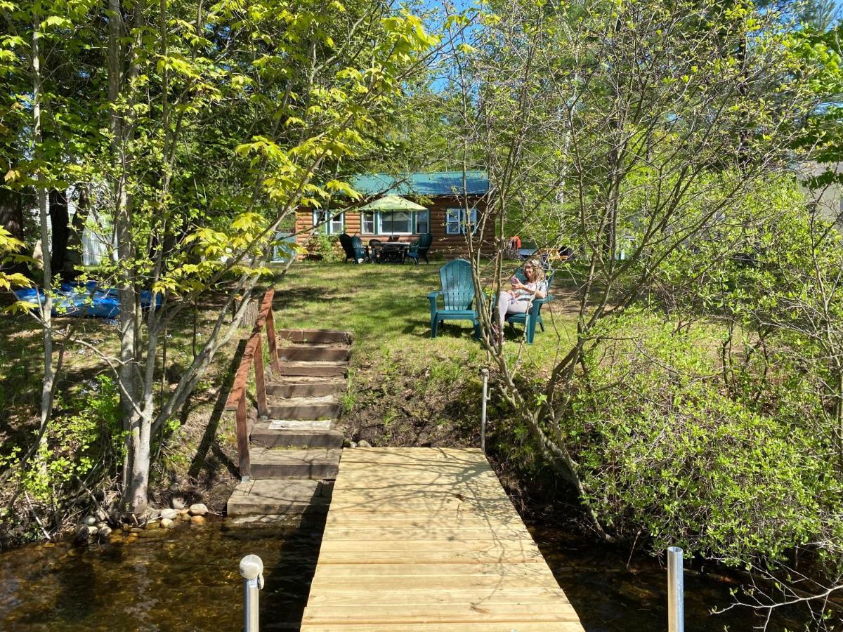 Adirondack Waterfront Cabin Upper Hudson Tributary Villa Lake Luzerne Екстериор снимка