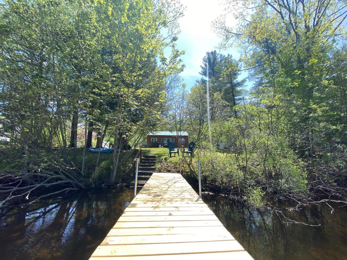 Adirondack Waterfront Cabin Upper Hudson Tributary Villa Lake Luzerne Екстериор снимка