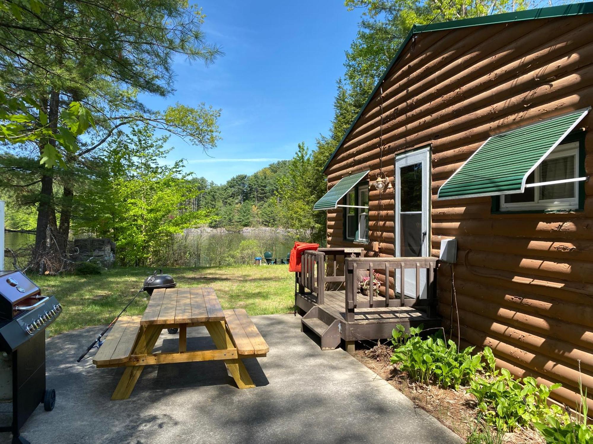 Adirondack Waterfront Cabin Upper Hudson Tributary Villa Lake Luzerne Екстериор снимка