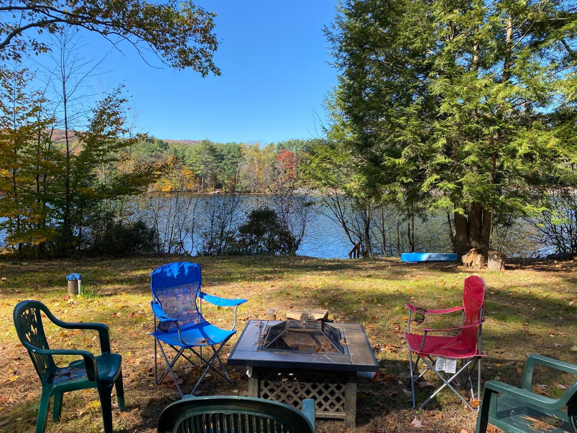 Adirondack Waterfront Cabin Upper Hudson Tributary Villa Lake Luzerne Екстериор снимка