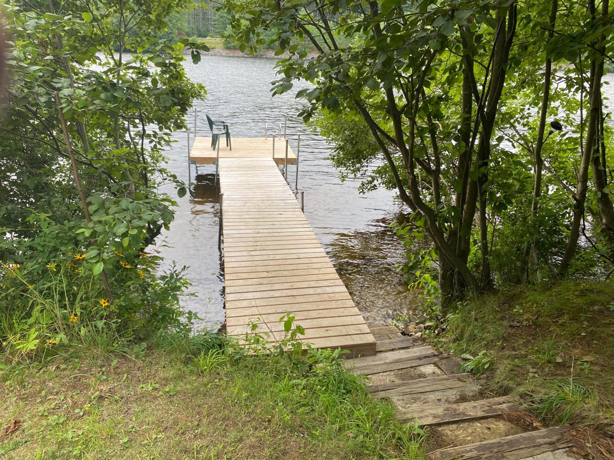 Adirondack Waterfront Cabin Upper Hudson Tributary Villa Lake Luzerne Екстериор снимка